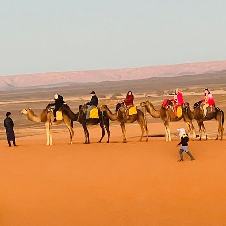 Hotel Sahara camel trek camp Merzouga Exterior foto