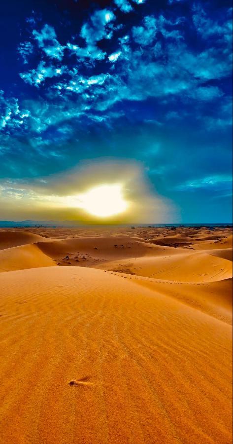 Hotel Sahara camel trek camp Merzouga Exterior foto
