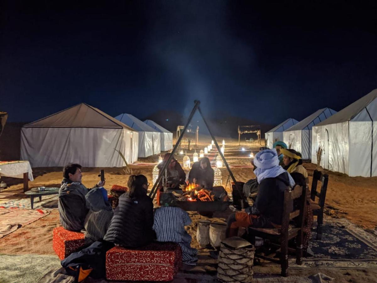 Hotel Sahara camel trek camp Merzouga Exterior foto