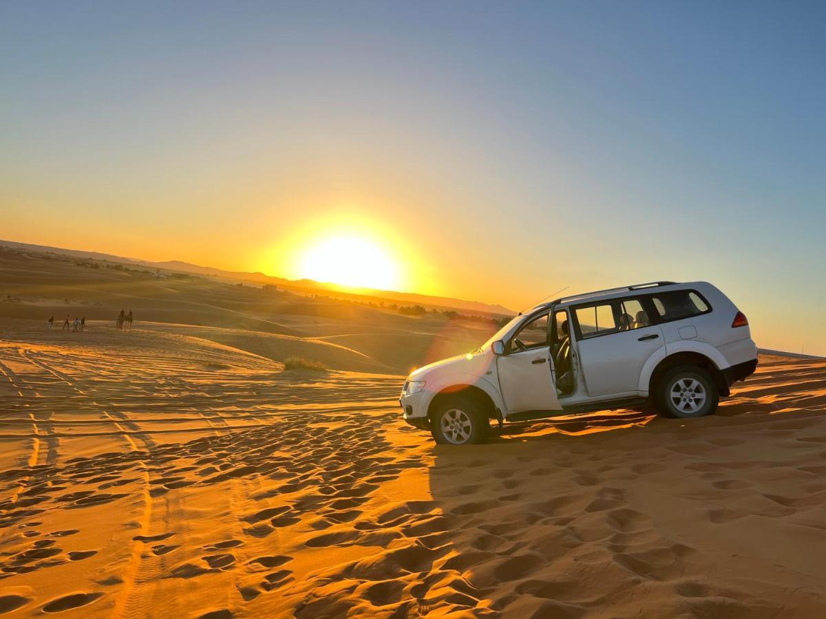 Hotel Sahara camel trek camp Merzouga Exterior foto