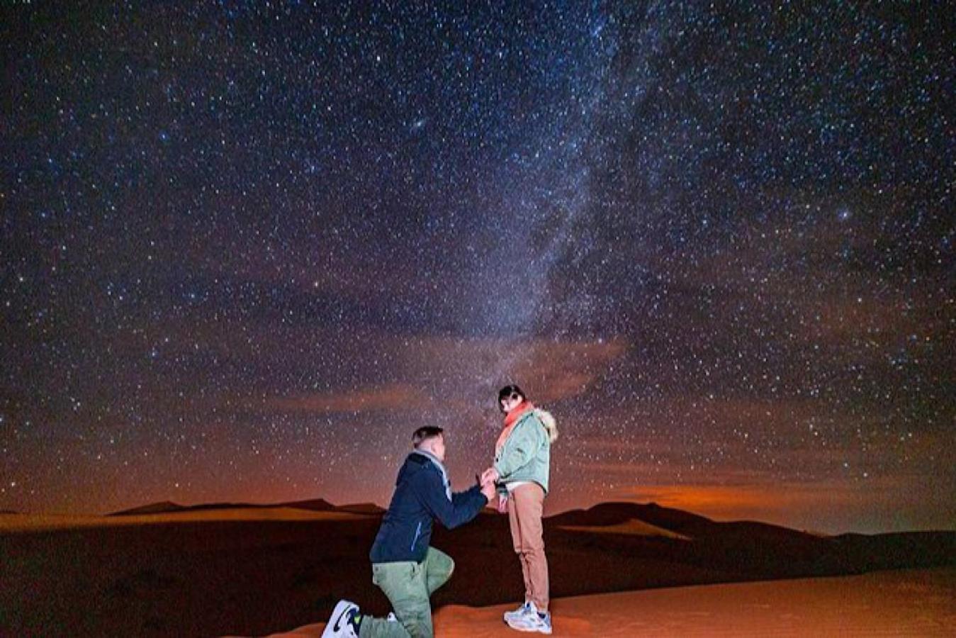 Hotel Sahara camel trek camp Merzouga Exterior foto