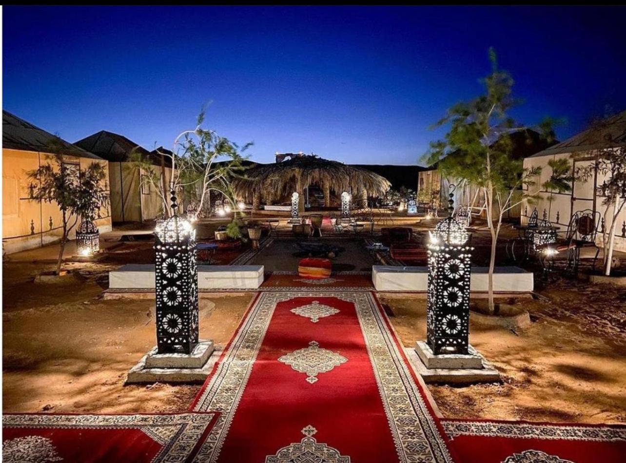 Hotel Sahara camel trek camp Merzouga Exterior foto